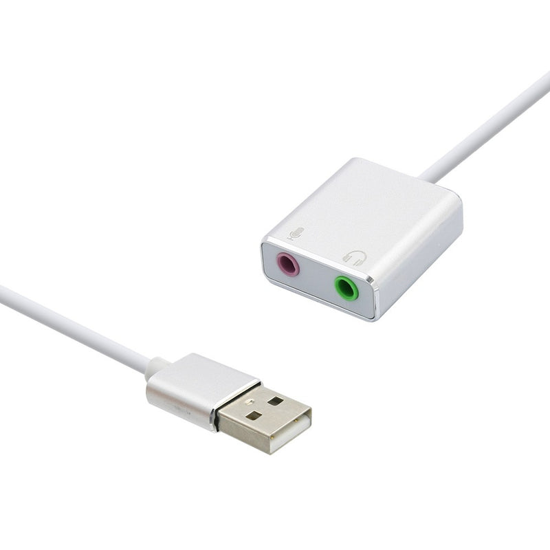USB-A　マイク/
ヘッドフォン変換ケーブル