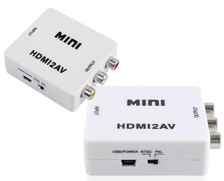 HDMIコンバータ　HDMI -> AV(RCA) 変換アダプタ　(1920X1080@60Hz)