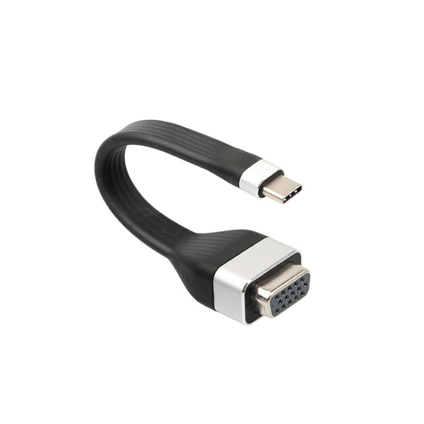 USB 3.1(Type C(M)) to VGAコンバータ(F) / FPCケーブル / 10cm