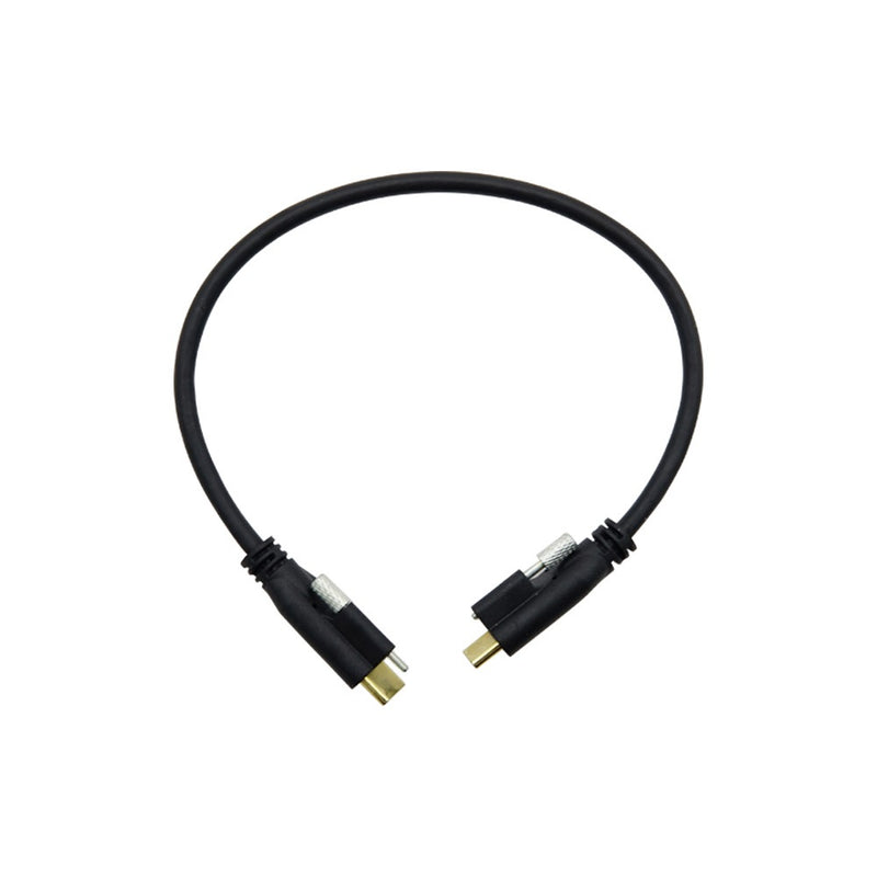 USB 3.1(Type C) ワンウェイポート(MM) 22cm / ブラケット接続 / パネル型 / ブラケット付 ケーブルジェンダー