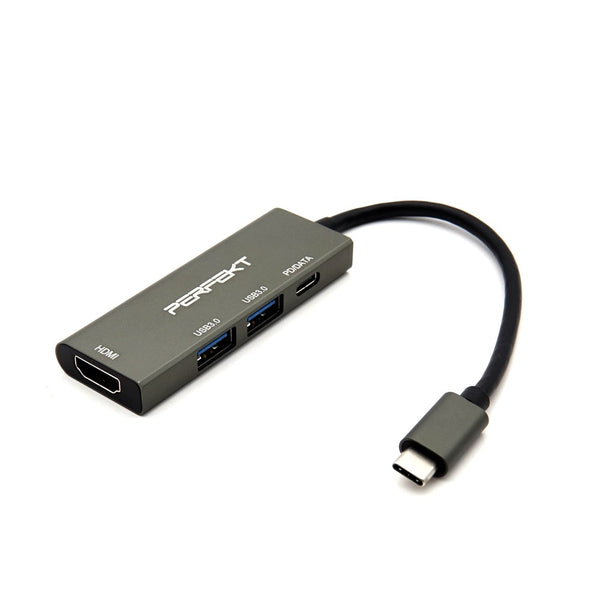 USB 3.1 Type Cマルチドッキング＆ハブ / USB 3.0x2 + HDMI + Type-C（PD/CATA）ポート