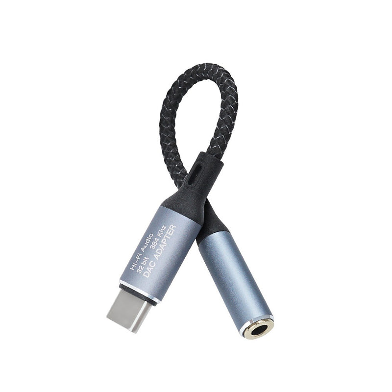 Type-C(USB 3.1) AUX 3.5mm(M)ステレオオーディオ変換ケーブル高品質