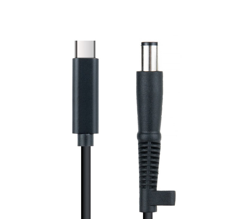 Type-C(USB 3.1) ノートブック電源変換ケーブルPD to DCジャック(オス/外径7.4mm内径 5.0mm)充電　1.5m