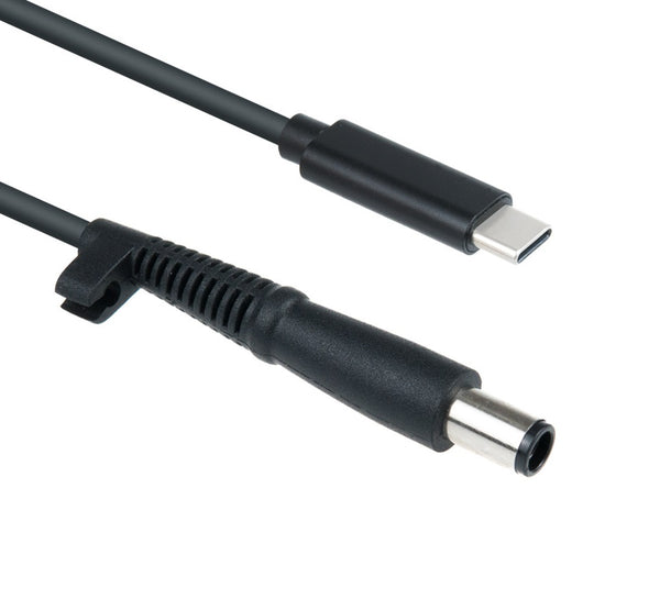 Type-C(USB 3.1) ノートブック電源変換ケーブルPD to DCジャック(オス/外径7.4mm内径 5.0mm)充電　1.5m