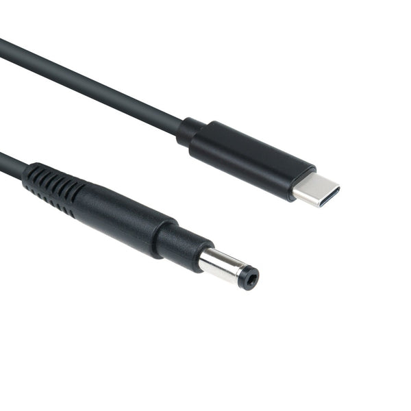 Type-C(USB 3.1)ノートブック電源変換ケーブルPD to DCジャック(外径4.8mm内径1.7mm)充電　1.5m