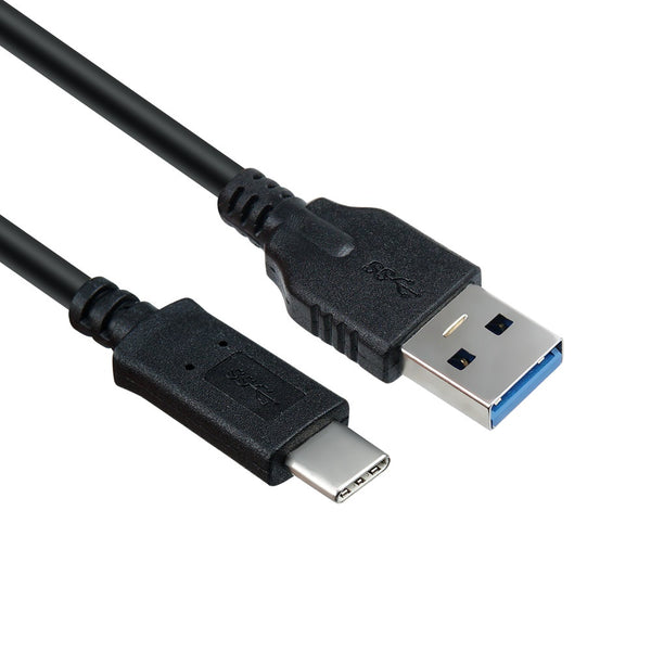Type-C(USB 3.1)スプリングケーブル(カールコード) [Type-C - USB-A]30cm〜110cm 5Gbps高速伝送