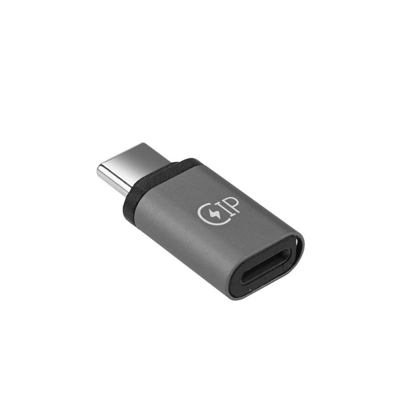 ライトニング 変換アダプター USB Type-C[オス] - Lightning[メス] オーディオ用 シルバー 1個